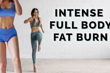 Intense Fat Burning Full Body Workout | No Jumping Variations Included