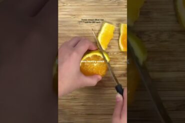 Frozen oranges | easy snack idea #healthy #healthyfood #fruit #food #shorts #easyrecipe #snacks #yum