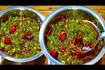 Simple Easy & Healthy Winter Special Spinach Curry Recipe | Palak Ki Sobji