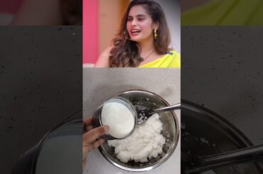 Curd rice with pickle. Shrutika's favourite #curdrice  #healthy #pickle #food