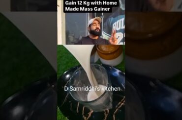 Viral Coach Nitesh Soni Recipe Weight Gainer Drink#proteinshake #shake #recipe #niteshsoni#shorts