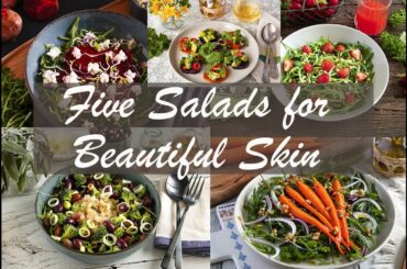 Easy Healthy Salad Recipes, 5 Vegan Salad Recipes for Glowing Skin | Healthy & Delicious!