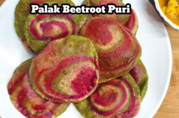 Morning Breakfast Recipes|Healthy Breakfast Ideas |Easy Breakfast Recipe|Beetroot Puri Recipe