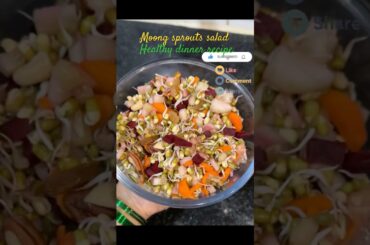 Moong sprout weight loss salad #youtubeshorts #viralshort #healthy #moongsprouts @drjagrutimorevlogs