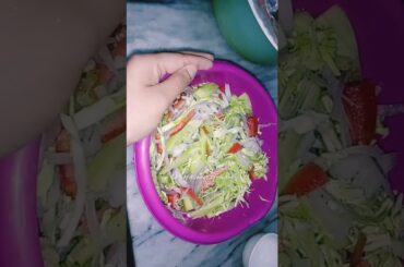 Cucumbers salad recipe, Healthy meal #shorts #salad #youtubeshorts