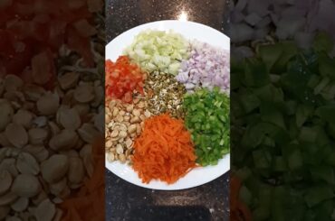 Healthy Weightloss Sprouts Salad l #shorts #sprouts #salad #recipe #weightloss #trending #viralshort