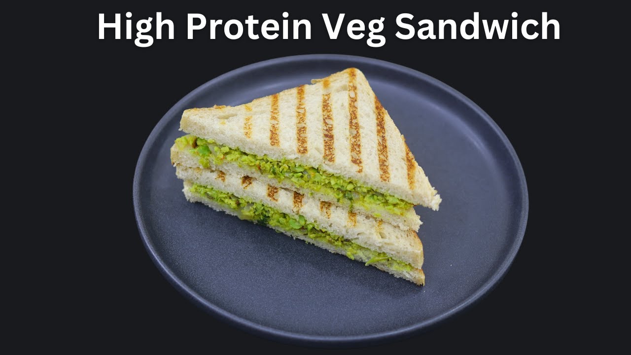 High Protein Veg Sandwich Recipe – Matar Sandwich | Skinny Recipes High Protein Veg Sandwich Recipe - Matar Sandwich | Skinny Recipes