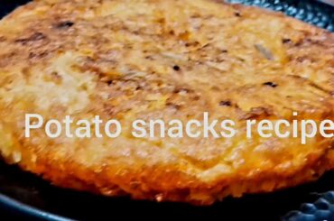 Potato recipes | Snacks recipes |Potato snacks recipes | Easy snacks to make at home