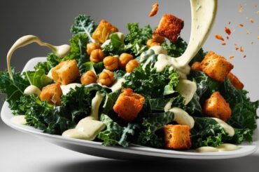 Kale Caesar Salad with Crispy Chickpeas: A Healthy and Flavorful Twist