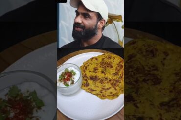 Viral Fitness Coach Nitesh Soni's Protein Cheela Recipe | Besan cheela | Paneer cheela #foodshorts