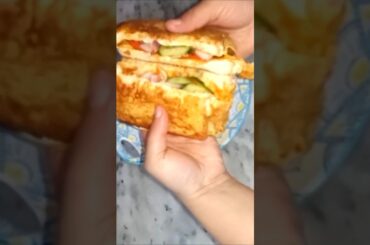 Egg Bread Sandwich Recipe | #food #recipe #viralvideo #youtubeshorts