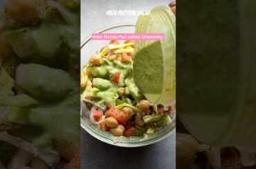 High Protein Chickpea Salad for Weight Loss. Chickpea Salad for Weight loss #shorts #recipe #salad