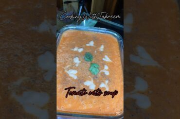 Healthy weight loss soup in 15 min #tomatosoup #healthydinner #weightloss