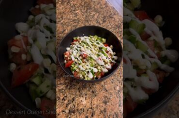 Flavorful & Super Healthy Salad Bowl! #salad #saladrecipe #dietfood #recipe  #dessertqueensharmin