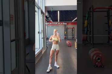 What I eat in a day healthy edition! Easy / high protein meal inspo! #fitness #healthylifestyle