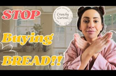 Stop Buying Bread!  Simple, healthy and budget friendly homemade bread!