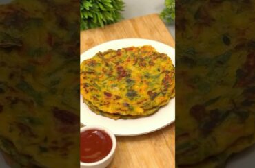 Besan Suji Veg Chilla #shorts #ytshorts #chilla
