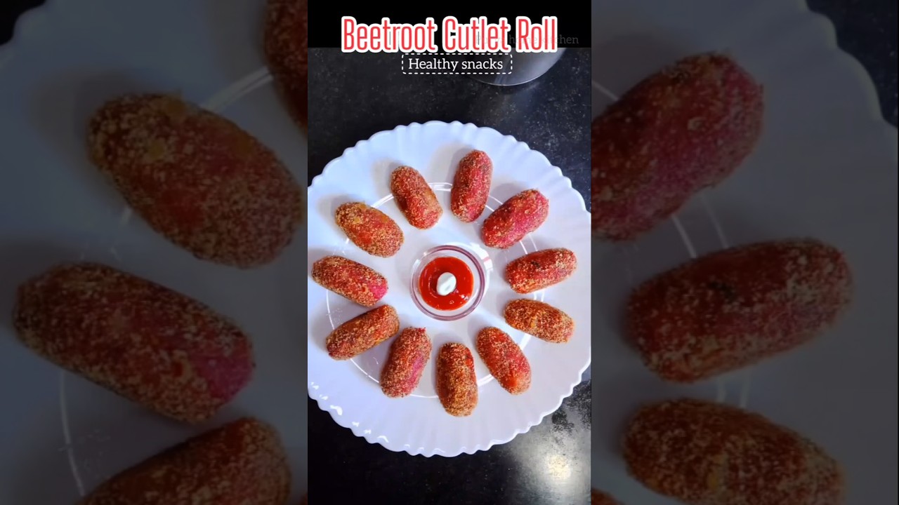How to make Beetroot cutlets roll recipe ll #youtubevideos #snacks #purvahomekitchen #defferent How to make Beetroot cutlets roll recipe ll #youtubevideos #snacks #purvahomekitchen #defferent