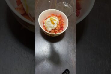 Chocolate covered Strawberry yogurt clusters #easysnacks #healthysnacks  #shorts #recipes #viral