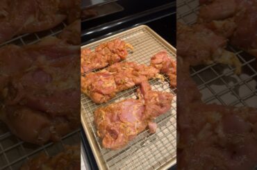 Oven roasted chicken thighs  #chickenrecipe #healthyrecipes #recipes