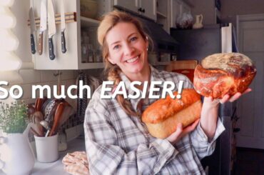Stop long fermenting sourdough! SOURDOUGH BREAD IN ONE DAY | EASY BREAD RECIPE