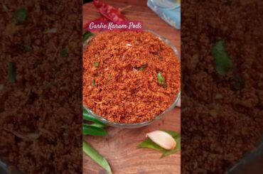 Garlic karam Podi #trending  #food #shorts #cooking #garlic karam podi #healthy #viral shorts