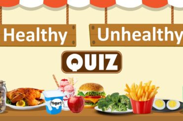 Healthy vs. Unhealthy Foods Quiz for Kids | The Ultimate Food Showdown | Making Healthy Food Choices
