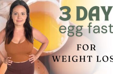 Quick WEIGHT LOSS with an EGG FAST! Lemon Bar RECIPE and daily macros