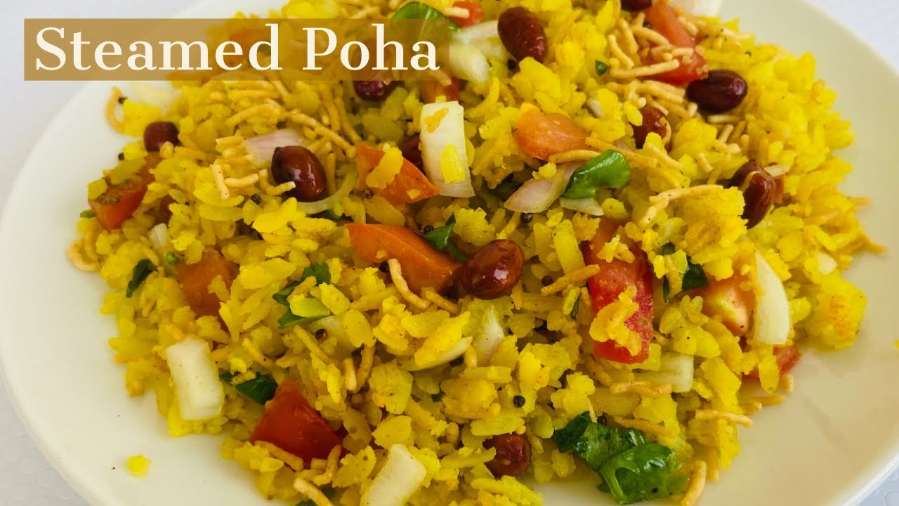 Indori Poha Recipe | Steamed Poha Recipe | Healthy Breakfast Ideas | #shorts #youtubeshorts Indori Poha Recipe | Steamed Poha Recipe | Healthy Breakfast Ideas | #shorts #youtubeshorts