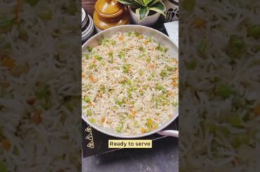 Fried Rice, Healthy Dinner Recipe #friedrice #recipe #recipes #ytshorts