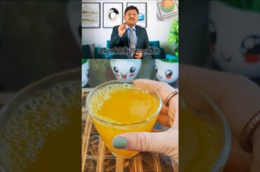 DETOX DRINK | Lemon, Ginger & Turmeric Drink for WEIGHTLOSS by Dr. Bimal Chhajer #ashortaday #health