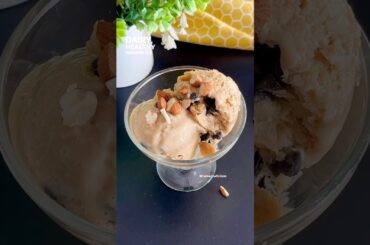 4 Ingredient Vegan Banana Ice Cream #viralreels #healthyrecipes #icecream