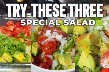 3 Easy & Healthy Salad Recipes for Quick Meals | Fresh & Delicious!