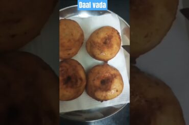 Daal vada recipe#healthy easy recipe#easy idea#trending #viralshort# food and cooking