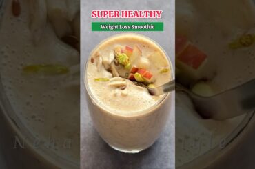 High Protein Weight Loss Smoothie | Oats Smoothie for Weight Loss Breakfast #shorts #youtubeshorts