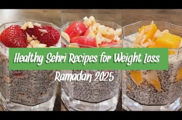 Healthy Weight Loss Breakfast recipe | Sehri Recipes | Suhoor Recipes | Ramadan 2025 Recipes