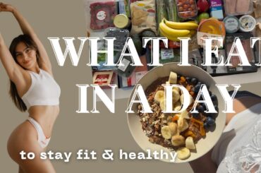 What I Eat in a Day | Balanced & Healthy High-Protein Meals