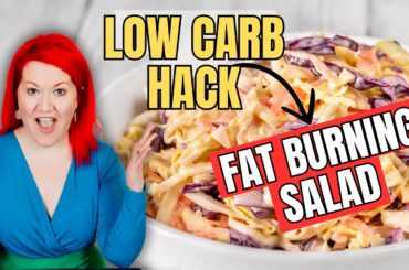 This SIMPLE HACK Turns this Diabetic Coleslaw a Weight Loss Winner | EASY Diabetic Salad Recipe