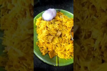 Highprotine Healthy Special Lunch recipes Panasa Kaya Biryani with panasa Kaya masala curry