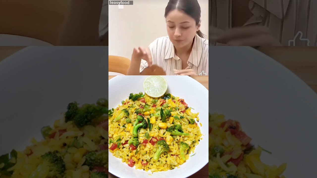 Shehnaaz Gill’s WEIGHT LOSS Poha Recipe REVEALED! #shorts #healthyrecipe Shehnaaz Gill's WEIGHT LOSS Poha Recipe REVEALED! #shorts #healthyrecipe