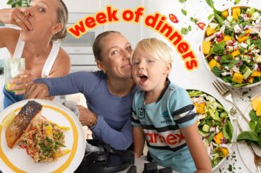 what I ACTUALLY cooked for dinner this week | 3 easy, healthy recipes