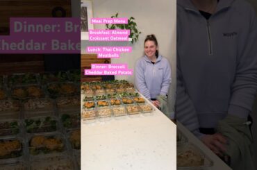 Healthy Meal Prep Menu for a Week of Food #cooking #mealplanning #healthydinnerideas #cookingvideo