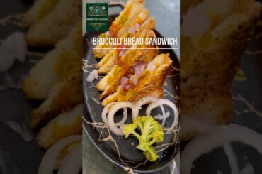 BROCCOLI BREAD SANDWICH #food #10minutesrecipe #bread #sandwichrecipe #healthy #tasty