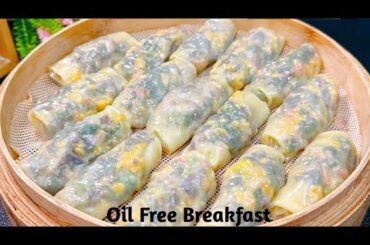 Morning Healthy Breakfast Recipe Without Oil | Easy Nashta | Breakfast Recipes