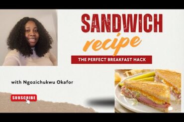 Easy breakfast for busy morning || healthy breakfast || Quick breakfast #food #sandwich #breakfast