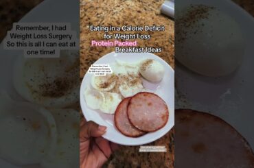 Calorie Deficit Breakfast Ideas for Weight Loss | Protein Packed Volume Eating #weightloss