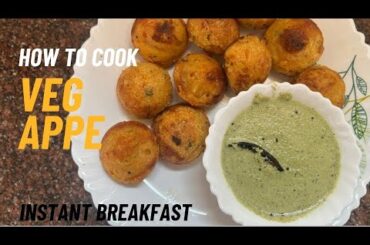 Breakfast Recipes |10 minutes Healthy Breakfast Recipe | Easy Nashta |rava Appe |sooji appe |snacks