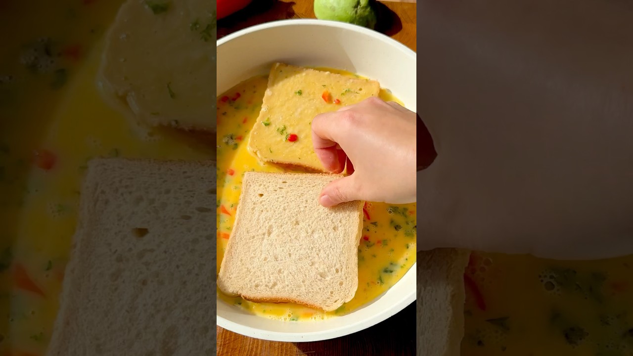 One-Pan Egg and Avocado Toast #onepaneggtoast #asmrcooking One-Pan Egg and Avocado Toast #onepaneggtoast #asmrcooking