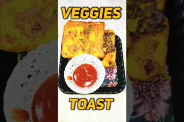 Veggies Bread Recipe #shorts #ytshorts #bread #trending
