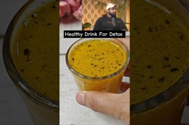 Coach Nitesh Soni's Healthy Drink For Detox #shorts #viralvideo